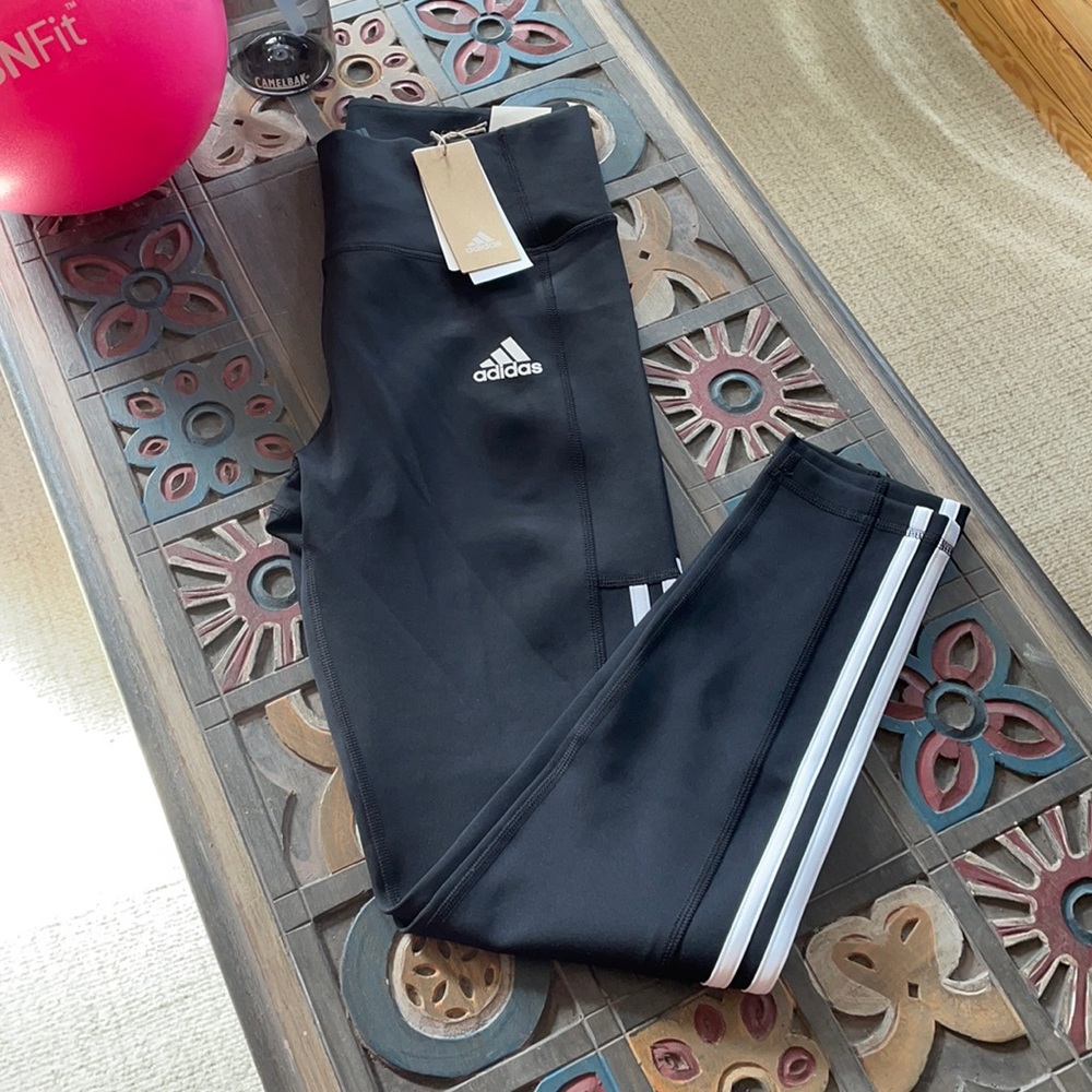 Pants plus water bottle